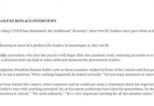 Списание „Политико“ се подиграва на Румен Радев