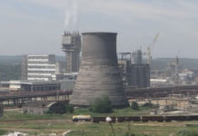 Огромен пожар в химическия завод в Димитровград