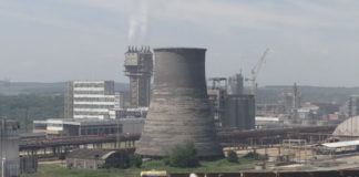 Огромен пожар в химическия завод в Димитровград