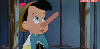 Царският Пинокио, стара корумпирана кукла на конци