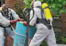 Откриха бидон с хлороформ на оживено място в София