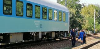 Пътници бутаха влак на излизане от Пловдив