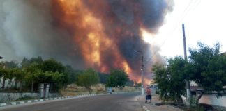 Евакуират хисарското село Старосел заради огнено бедствие