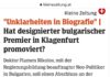 Австрийска медия опровергава твърденията на Пламен Николов, че е учил в Клагенфурт