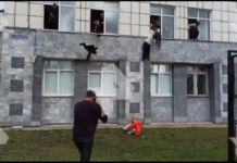 Превъртял студент изби шестима и рани 24-ма в сибирски университет