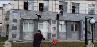 Превъртял студент изби шестима и рани 24-ма в сибирски университет