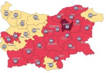 Търговище е първата област в тъмночервената зона на ковид картата