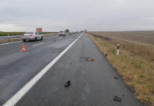 Двама загинаха при верижна катастрофа между две коли и камион