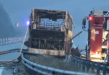 Транспортират в Северна Македония тленните останки на загиналите при катастрофата на „Струма“