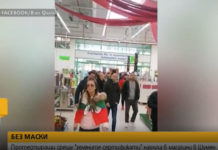 Протестиращи срещу зеления сертификат нахлуха в магазини в Шумен