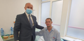 Лулзим Сюлеймани, който спаси 6-има пътници от горящия автобус