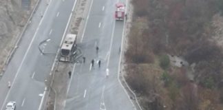 Магистрала „Струма“ в посока Дупница все още е затворена за движение