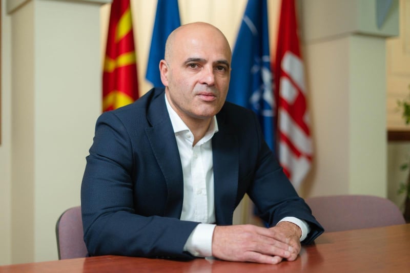 Премиерът на РС Македония Димитър Ковачевски заяви днес, че следващата