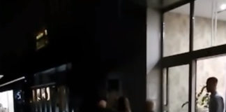 Заснеха Волен Сидеров да се бие в центъра на София