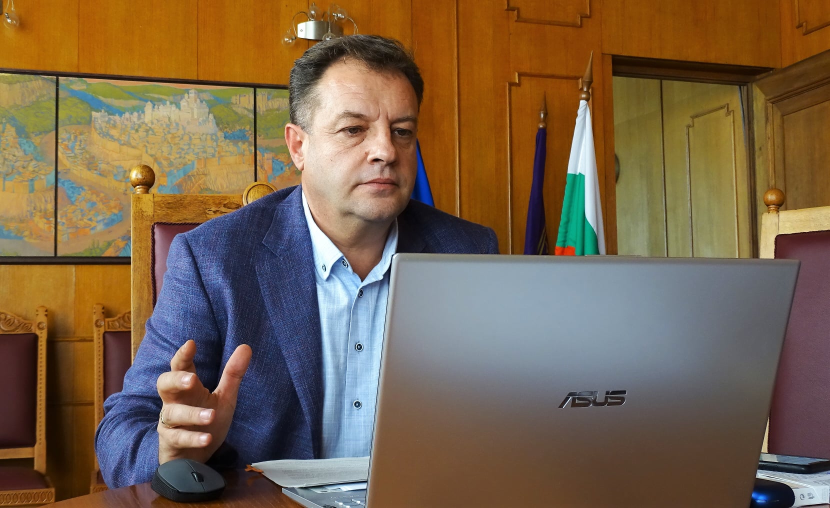 Даниел Панов кмет на Велико Търново и Председател на Националното 