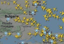 Спрените граждански полети над Украйна задръстиха небето над България и Турция