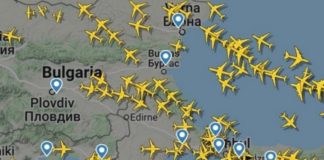 Спрените граждански полети над Украйна задръстиха небето над България и Турция