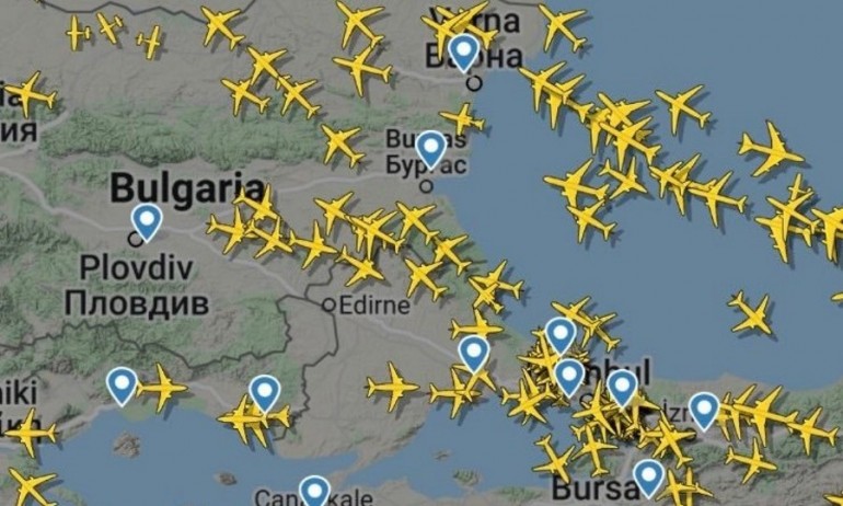 Небето над България и Турция се задръсти след като Украйна