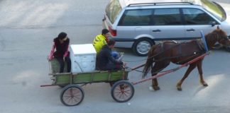 От днес е забранено движението на каруци в София