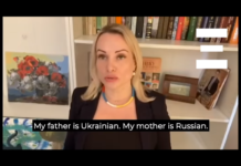 Марина Овсяникова, която протестира срещу войната в ефир: Срамувам се, че работих в Първи канал за кремълската пропаганда