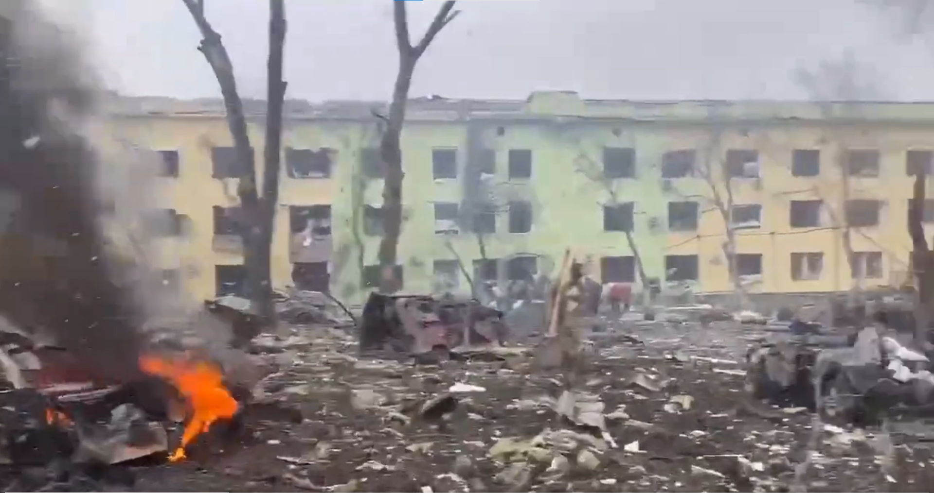 Руските въоръжени сили са бомбардирали Житомир, включително две болници, едната