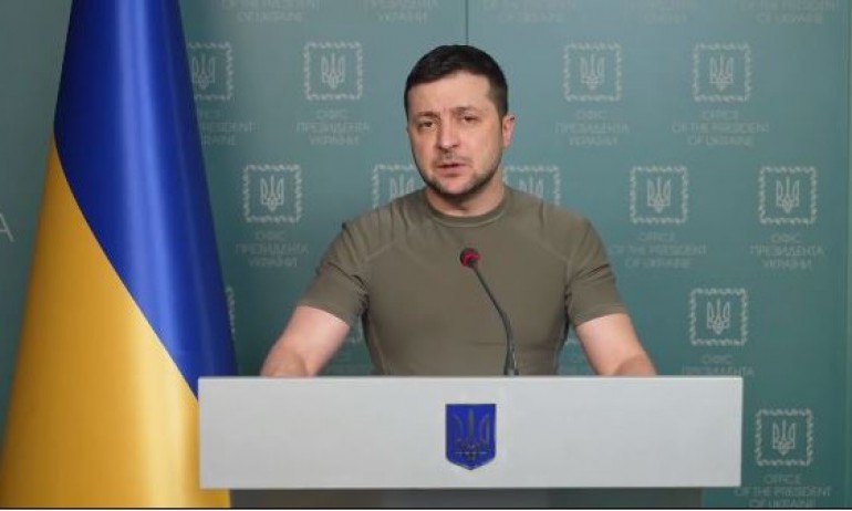 Украинският президент Владимир Зеленски заяви че битката за Северодонецк взима
