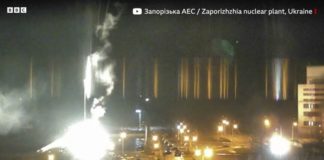 Руски сили са окупирали Запорожката АЕЦ, където избухна пожар след обстрел