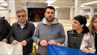Представители на ГЕРБ отидоха на границата между Румъния и Украйна