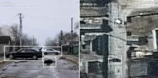 Сателитни снимки оборват руската версия – труповете в Буча лежали от седмици по улиците