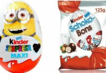 Агенцията по храните изтегля от пазара шоколадови яйца и бонбони на Kinder заради съмнения за салмонела