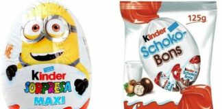 Агенцията по храните изтегля от пазара шоколадови яйца и бонбони на Kinder заради съмнения за салмонела