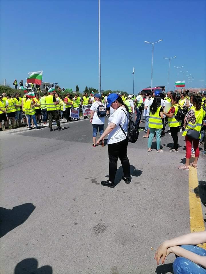 Протест на превозвачи на ГКПП Капитан Андреево“. Причината за недоволството