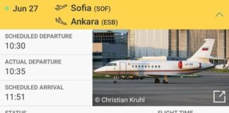 Правителственият фалкон летял до Анкара заради министъра на енергетиката