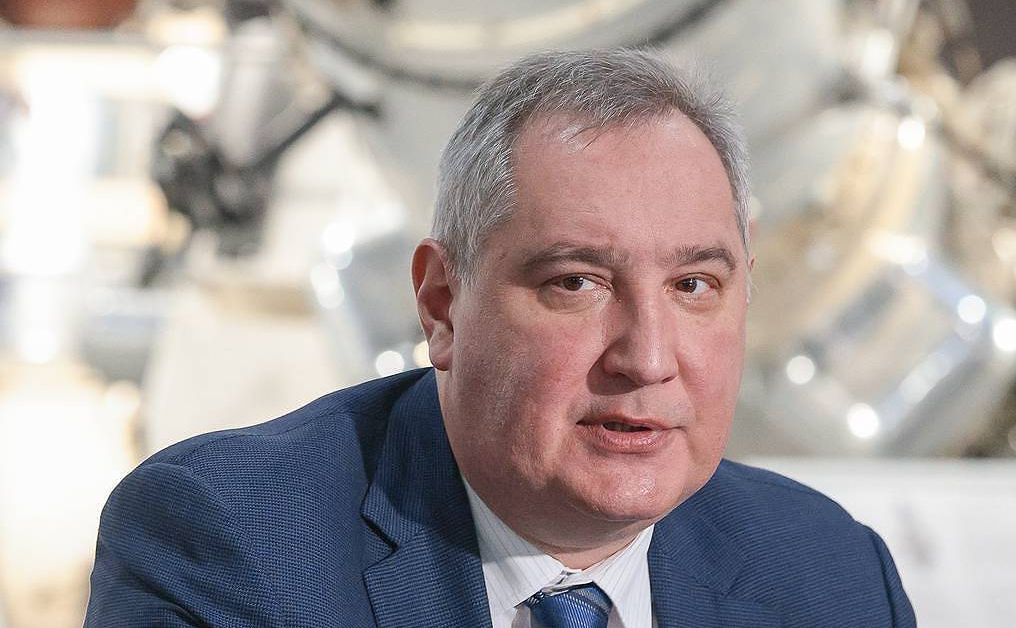 Генералния директор на руската космическа агенция 8222 Роскосмос 8220 Дмитрий Рогозин реагира