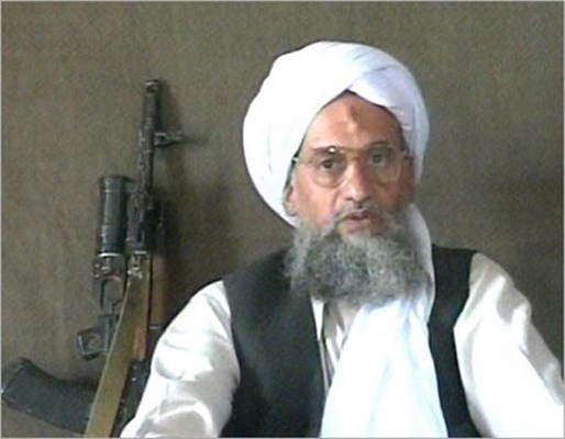 Лидерът на терористичната мрежа „Ал Кайда“ Айман аз Зауахири е