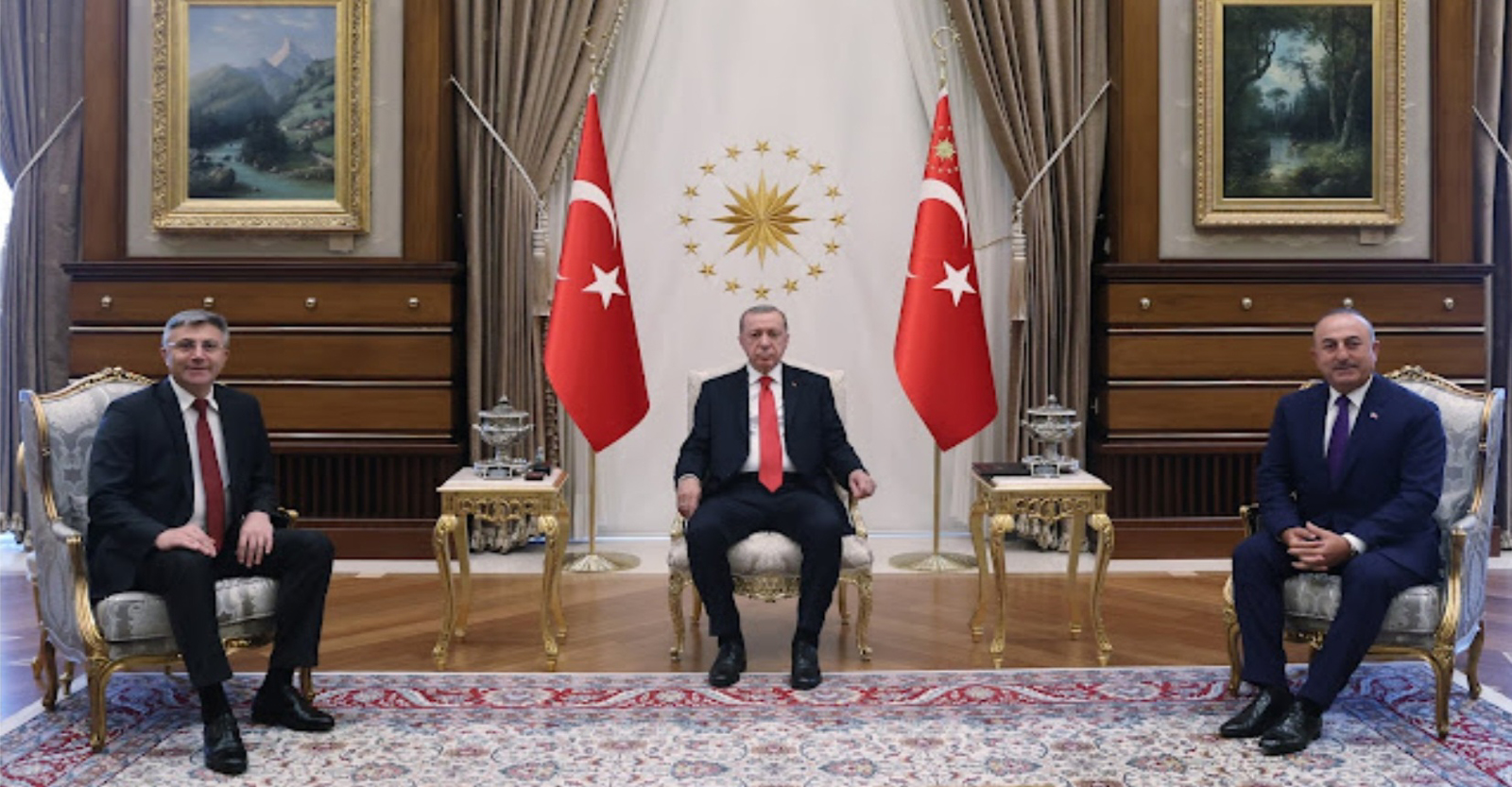 Среща с президента на Република Турция Реджеп Тайип Ердоган проведе