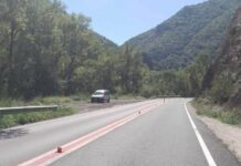 Вандали изрязаха 11 от ограничителните колчета в Кресненското дефиле (снимки)