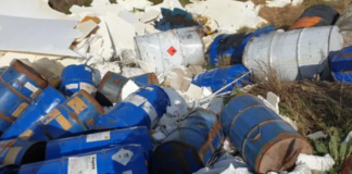 Варелите с опасни химикали, намерени в няколко столична района, са били незаконно складирани