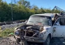 Най-малко 25 загинали, сред тях бременна жена и 13 деца, при обстрел на колона от цивилни автомобили в Харков