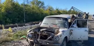 Най-малко 25 загинали, сред тях бременна жена и 13 деца, при обстрел на колона от цивилни автомобили в Харков