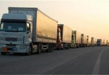 10-километрова опашка от тирове на Кулата заради протеста на гръцките фермери