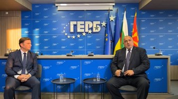 Бойко Борисов се срещна с външния министър на Северна Македония