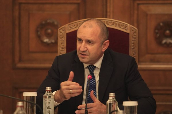 Президентът Румен Радев заяви на консултациите с ДБ че ще