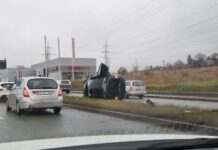 Катастрофа блокира движението по Околовръстното на София