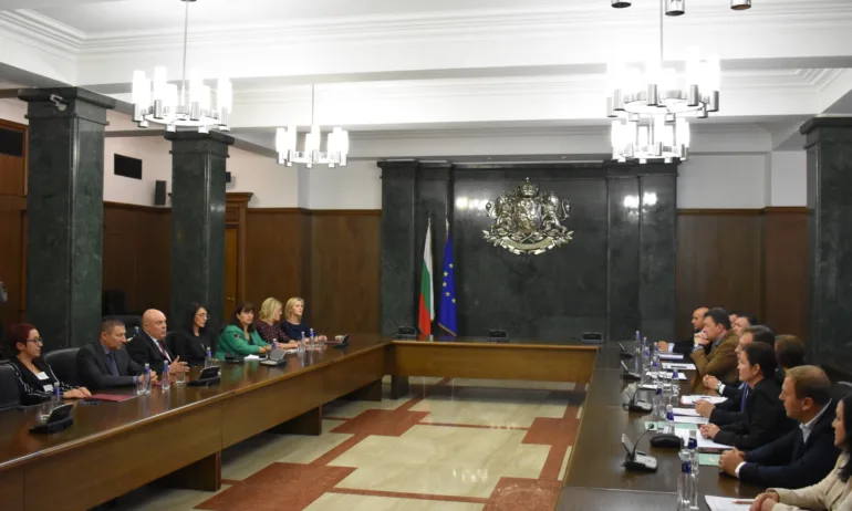Главният прокурор Иван Гешев и ръководството на прокуратурата се срещнаха