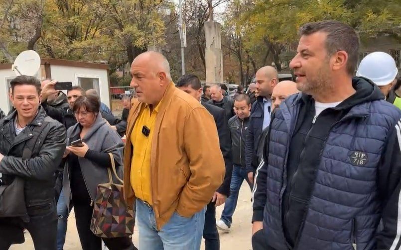 Лидерът на ГЕРБ Бойко Борисов е на посещение в град