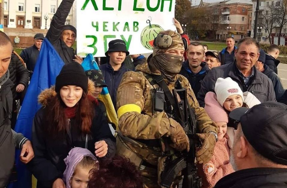  Въоръжените сили на Украйна ВСУ вече са в Херсон 11