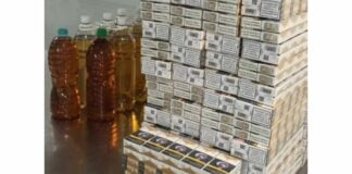 Митничари развалиха празниците на нашенец, който опита да излети за Лондон с 20 литра наливна ракия и над 1000 кутии цигари