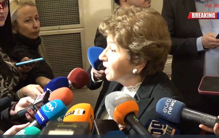 Меглена Плугчиева която бе номинирана за отговорник за еврофондовете и