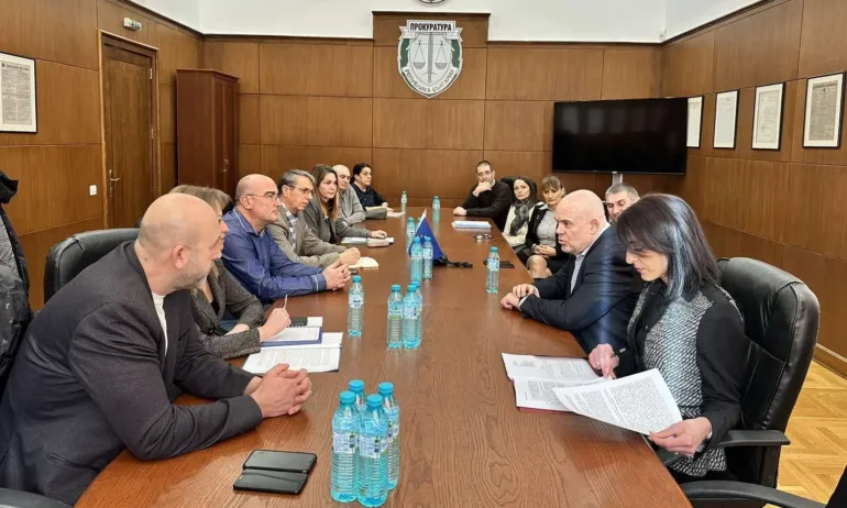 Главният прокурор на Република България Иван Гешев се срещна с